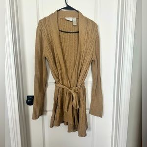 Liz Claiborne duster sweater